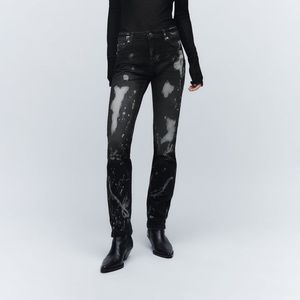 ZARA THE‎ BLEACHED JEANS